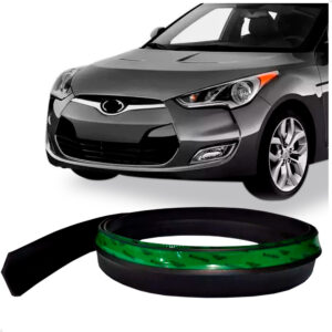 Saia Spoiler Para HYUNDAI VELOSTER Z Lip Borracha Esportivo Ez
