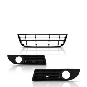 Kit Parachoque Completo Polo 2007 2008 2009 2010 2011 Preto