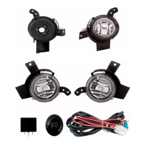 Kit Farol Auxilar Milha Neblina Ford Ka Novo Fiesta 08 10 11 Kit