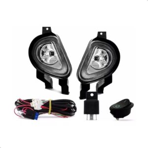 Kit Parachoque + Auxiliar Neblina Corsa Classic 2000 A 2007 Preto