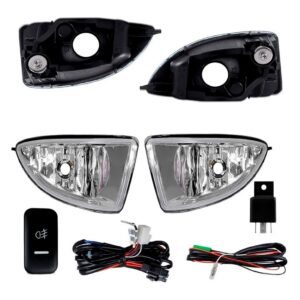 Parachoque Honda Civic 2004 A 2005 Com Kit Farol Milha Carrara