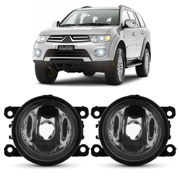 Par Farol Milha Auxiliar Pajero Dakar 2012 2013 2014