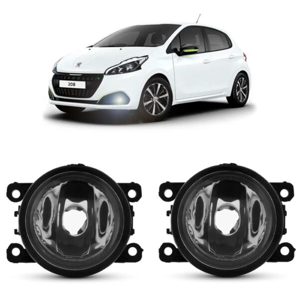 Par Farol Milha Auxiliar Peugeot 208 2012 2013 2014 2015