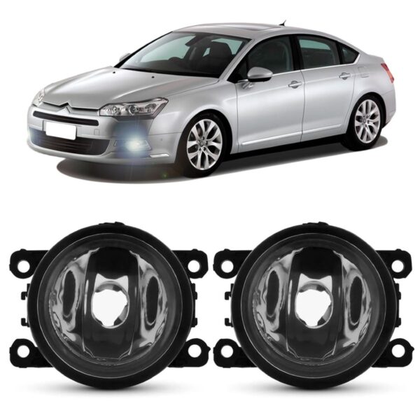 Par Farol Milha Auxiliar C5 2005 2006 2007