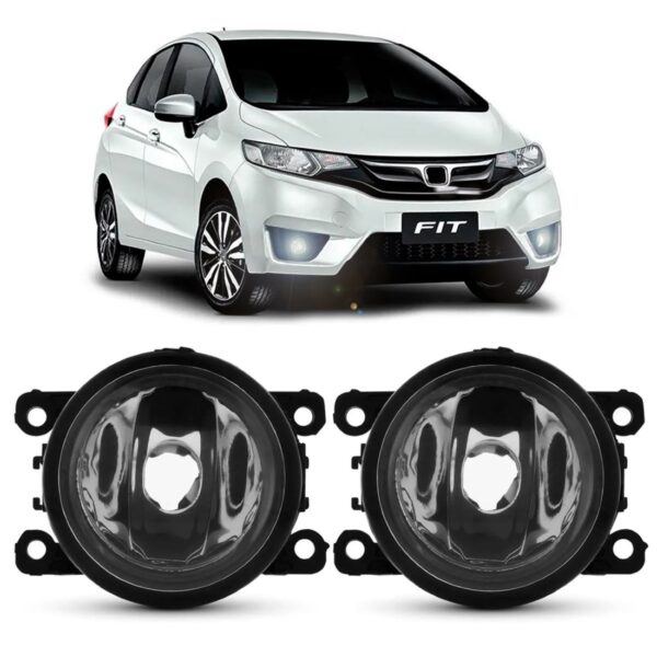 Par Farol Milha Auxiliar New Fit 2014 2015 2016