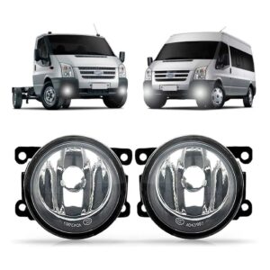 Jogo Farolete De Milha Auxiliar Ford Transit 2009 A 2018.