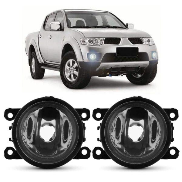 Par Farol Milha Auxiliar L200 Triton 2012 2013 2014