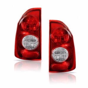 Par Sinaleira Traseira Montana 2003 04 2007 2008 09 Cristal Vermelho