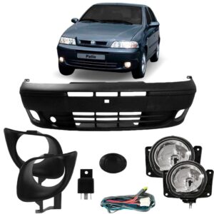 Envolvente Dianteiro Palio Siena C/kit De Milhas Novo Preto