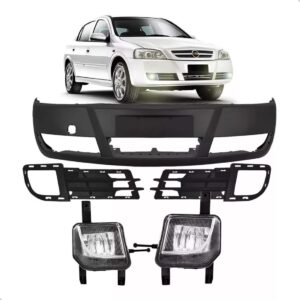 Kit Parachoque Para Astra 2003 A 2011 1a Linha Preto