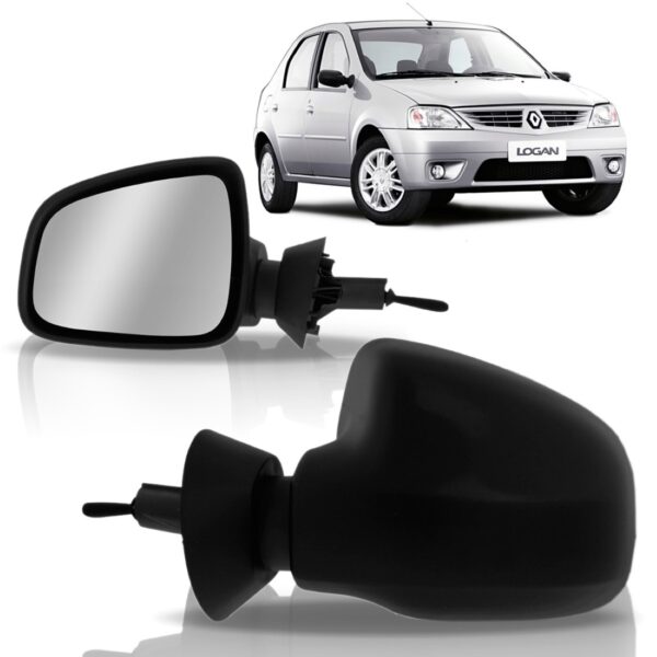 Par Retrovisor Logan Ou Sandero Ano 2009 2010 2011 Manual