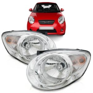 Par Farol Picanto 2009 2010 2011 Cromado Direito E Esquerdo