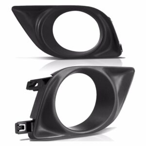 Kit Parachoque Versa Nissan 2010 2011 2012 + Kit Farol Milha Preto