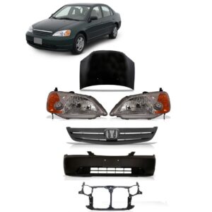 Kit Frente Honda Civic 2001 2002 2003
