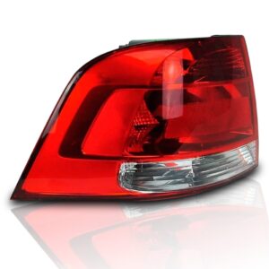 Par Lanterna Traseira Voyage G5 2009 2010 A 2012 Bicolor Vermelho