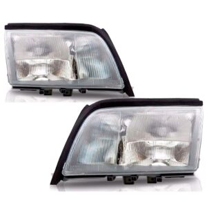 Par Farol Para Mercedes C180 C200 C280 C220 1994 1995 1996 Direito E Esquerdo
