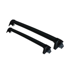 Rack Bagageiro Meriva Aluminio Preto + Baú 510 Litros. Preto