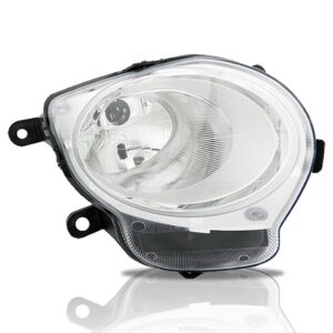 Kit Farol Para Fiat 500 Ano 08 09 10 11 2012 2013 Direito E Esquerdo