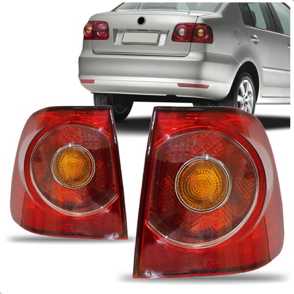 Par Sinaleira Polo Sedan 2007 2008 2009 2010 2011 Canto Vermelho