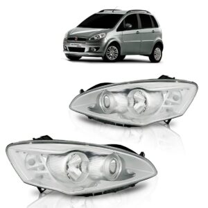 Par Farol Idea 2011 2012 2013 2014 2015 Fiat Cromado - Direito E Esquerdo