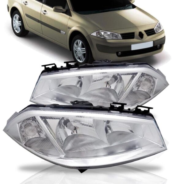 Par Farol Para Megane 2006 07 2008 2009 2010 2011 2012 2013 Direito E Esquerdo