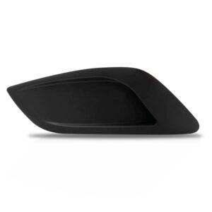 Par Moldura De Milha Parachoque Focus 2008 A 2012 Sem Furo Preto