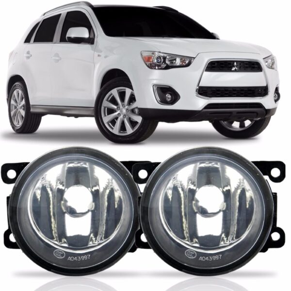 Par Farolete Milha Asx Dakar Triton Pajero 2010 A 2018.