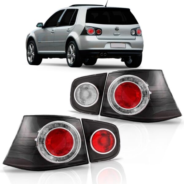 Kit Lanterna Golf Fumê 2007 2008 09 10 2011 12 Gti Sportline Fumê
