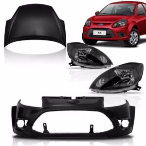 Kit Frente  Ford Ka 2012 2013 Capo+  Parachoque +  Par Farol