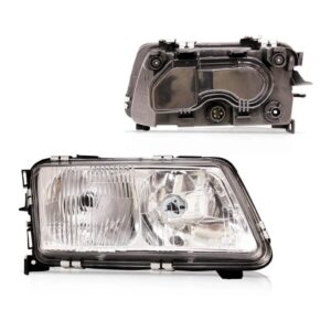 Kit Farol Audi A3 1995 A 1999 Completo Com Par Sinaleiras - Direito/passageiro