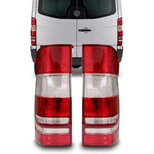 Par Sinaleira Traseira Sprinter 2012 2013 2014 2015 Bicolor Vermelho