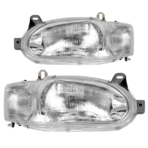 Par Farol Escort Zetec 1997 98 99 2000 Hatch & Sedan Direito E Esquerdo