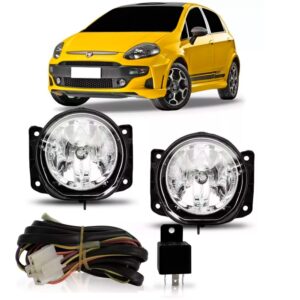 Kit De Farol Milha Neblina Fiat Punto 2012 2013