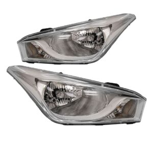 PAR FAROL HB20 2012 A 2014 MASCARA CROMADA