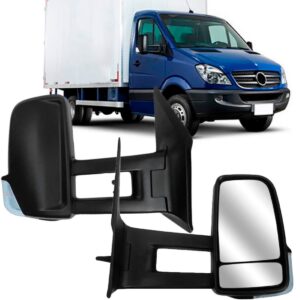 Par Retrovisor Sprinter 2013 2014 2015 Braço Longo Eletrico
