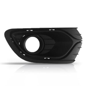 Par Tela Frontal Moldura Milha Logan 2014 15 16 C/ Furo Preto