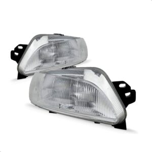 Par Farol Peugeot 306 1997 1998 1999 2000  Lente Raiada Direito E Esquerdo