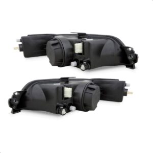 Par Farol Peugeot 306 1997 1998 1999 2000  Lente Raiada Direito E Esquerdo