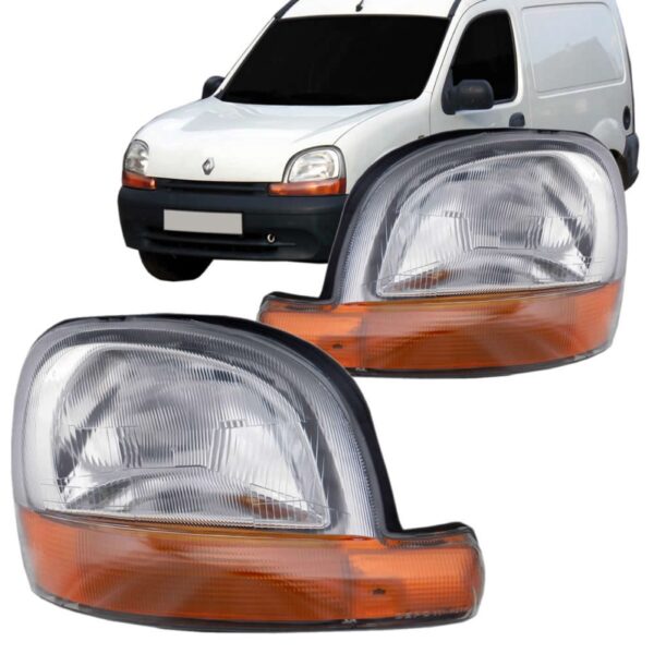 Par Farol Kangoo 97 98 99 00 01 02 03 Pisca Ambar Direito E Esquerdo