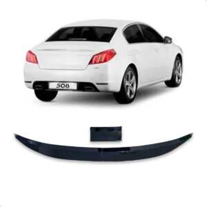 Aerofólio Para PEUGEOT 508 Sedan Black Piano Autocolante