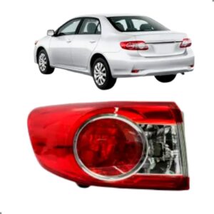 LANTERNA TRASEIRA CANTO COROLLA 2012 2013 SEM LED COM SOQUETE LE