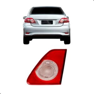 Lanterna Traseira Tampa Para Corolla 2009 A 2011 Ré Cristal Direito/passageiro