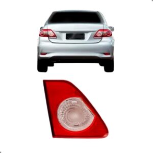 Lanterna Traseira Tampa Para Corolla 2009 A 2011 Ré Cristal Esquerdo/motorista
