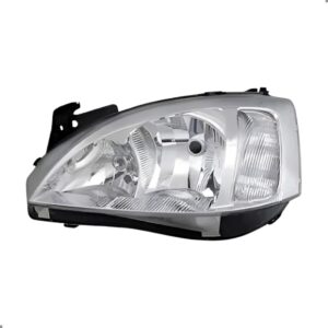Farol Para Corsa 2003 2004 2005 A 2007 Cromado Lente Raiada Direito/passageiro