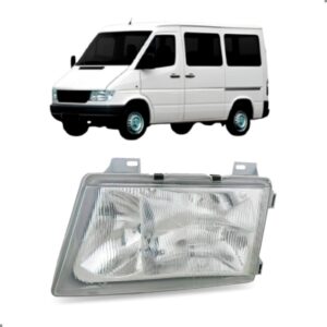 Par Farol Para Sprinter 1995 A 2002 Com Auxiliar Ambos Lados