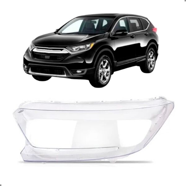 Lente Farol Para Crv 2017 2018 2019 2020 2021 Lado Esquerdo