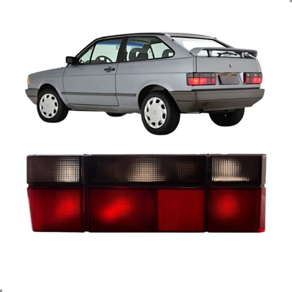 Lanterna Traseira Para Gol 1987 1988 1989 1990 A 1994 Fume Esquerdo/motorista