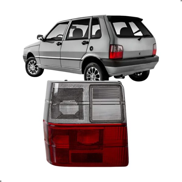 Lente Lanterna Para Uno 1984 A 2003 Fume Lado Esquerdo