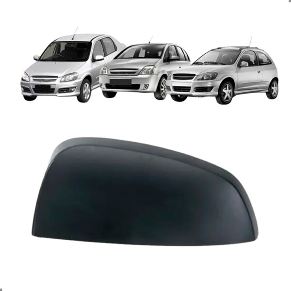 Capa Retrovisor Para Prisma 2002 A 2012 Esquerdo Motorista