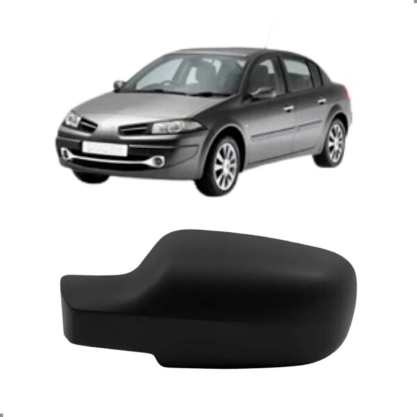 Capa Retrovisor Para Megane 2006 2007 2008 2009 A 2013 Esquerdo Motorista